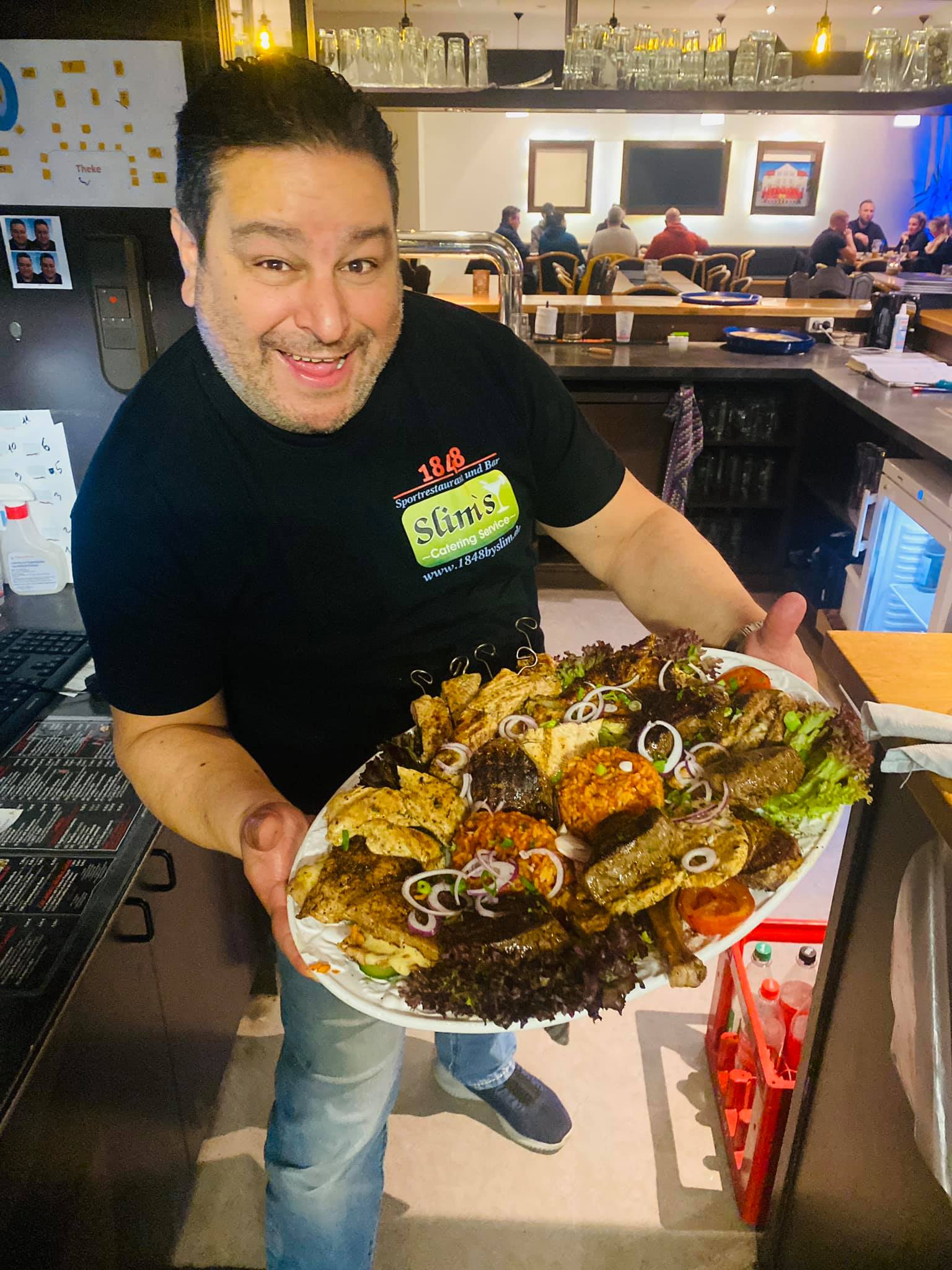Catering food